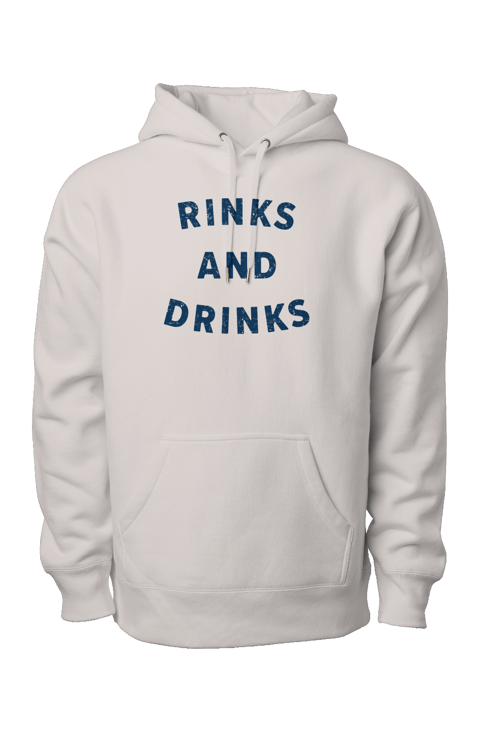 Rinks and Drinks Legend Heavyweight Hoodie Bone | Barn Garb Hockey Threads
