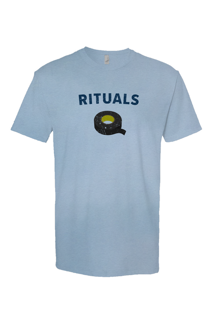 Rituals Black Tape Breakaway Performance Tee Baby Blue | Barn Garb Hockey Threads
