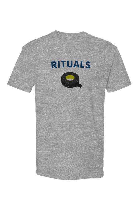 Rituals Black Tape Breakaway Performance Tee Grey | Barn Garb Hockey Threads