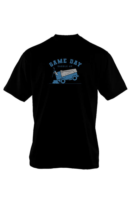 Saddle Up 90s Throwback Tee Black | Barn Garb Hockey Threads