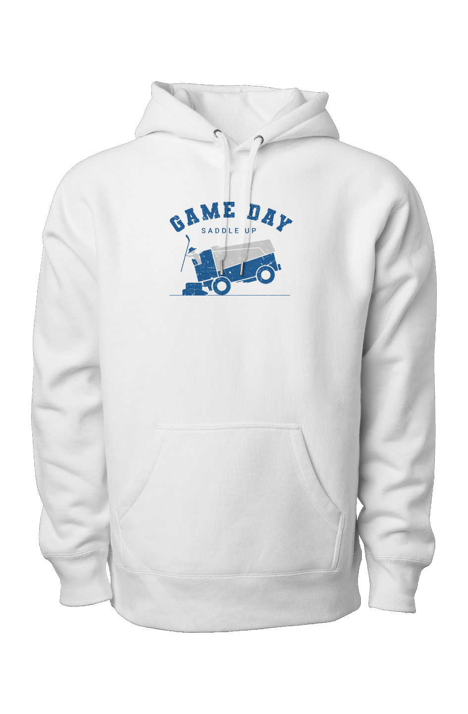 Saddle Up Legend Heavyweight Hoodie White | Barn Garb Hockey Threads