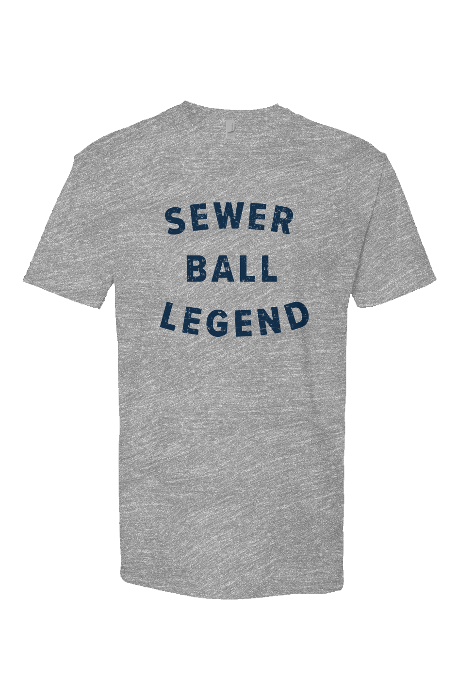 Sewer Ball Legend Breakaway Performance Tee Grey | Barn Garb Hockey Threads