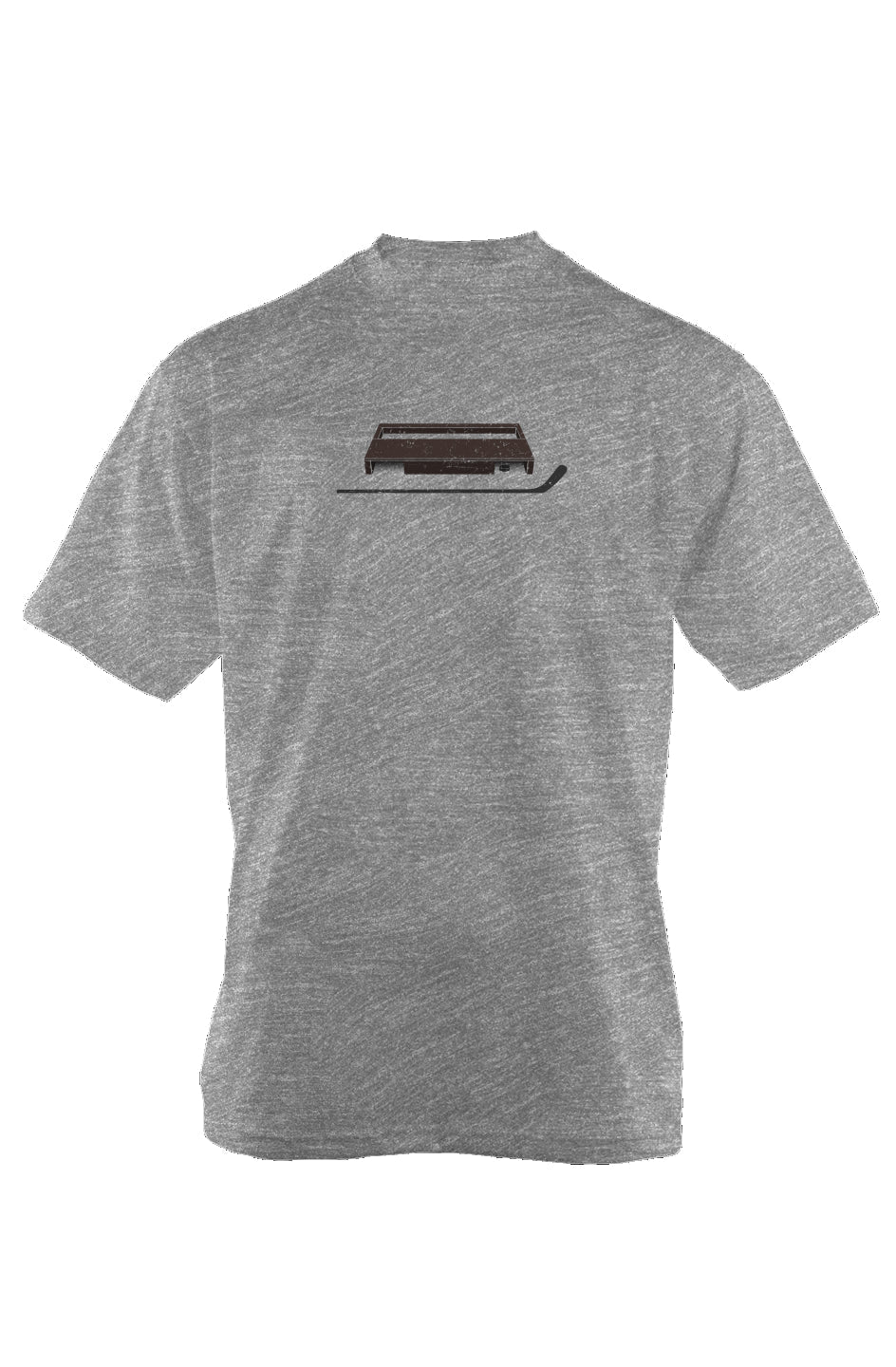 Shinny King 90s Throwback Tee Grey | Barn Garb Hockey Threads
