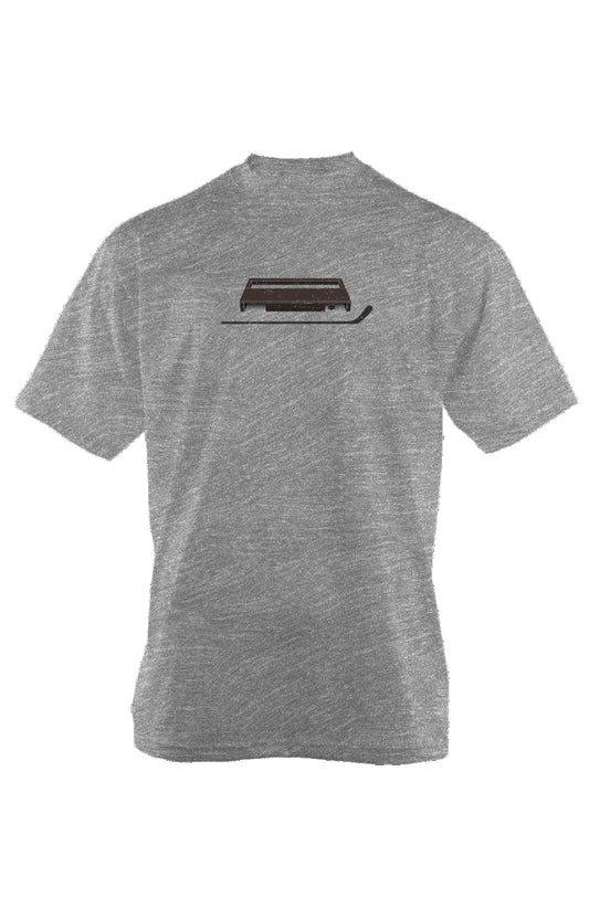 Shinny King 90s Throwback Tee Grey | Barn Garb Hockey Threads