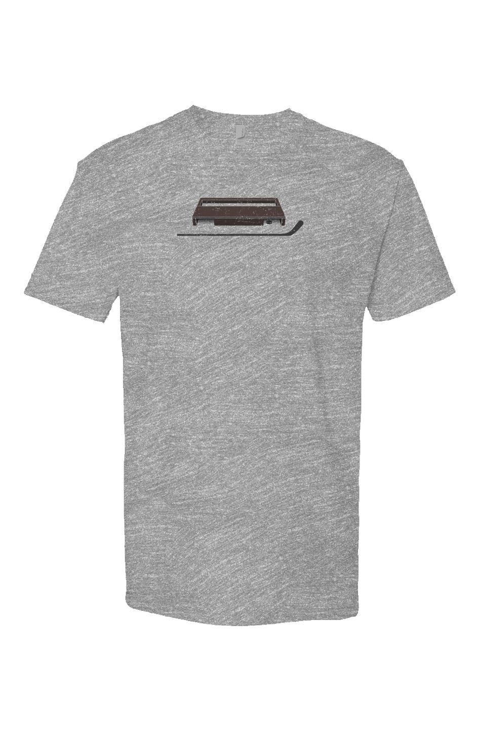 Shinny King Breakaway Performance Tee Grey | Barn Garb Hockey Threads