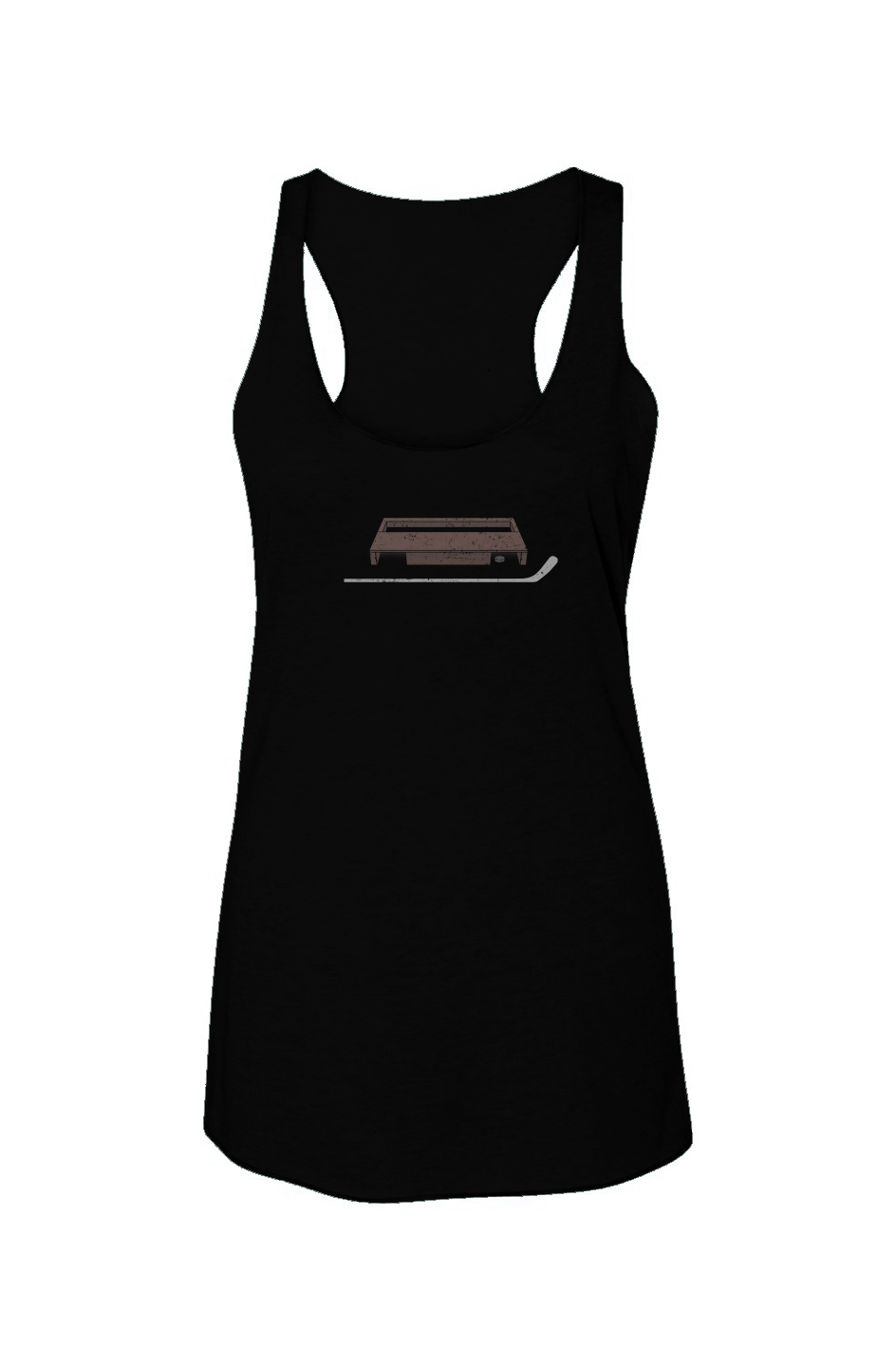 Shinny King Racerback Barn Tank Black | Barn Garb Hockey Threads
