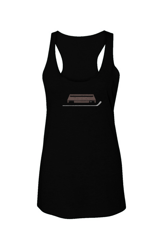 Shinny King Racerback Barn Tank Black | Barn Garb Hockey Threads