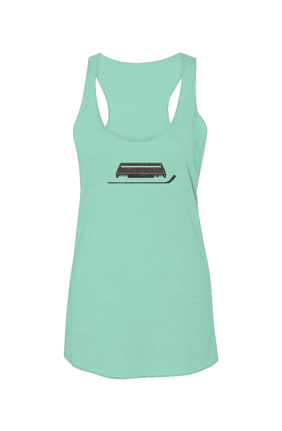 Shinny King Racerback Barn Tank Mint | Barn Garb Hockey Threads