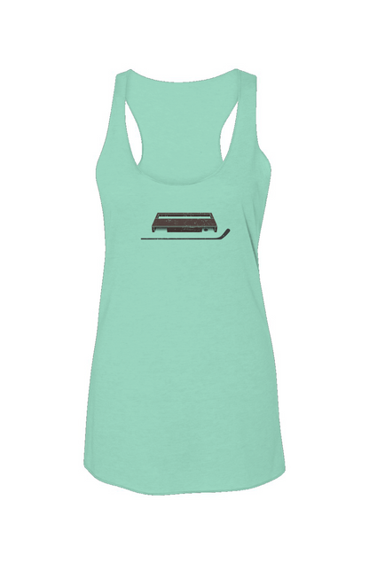 Shinny King Racerback Barn Tank Mint | Barn Garb Hockey Threads