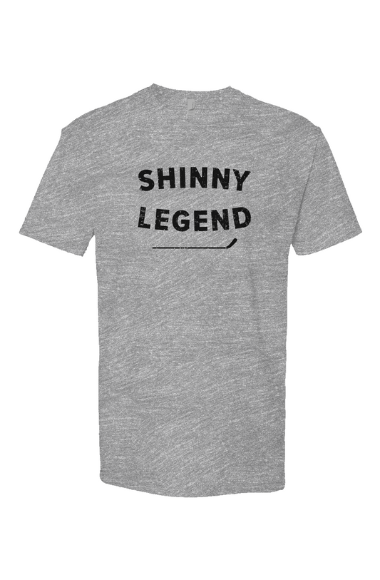 Shinny Legend Breakaway Performance Tee Grey | Barn Garb Hockey Threads