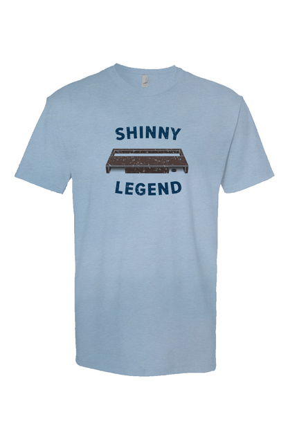 Shinny Legend Goal Breakaway Performance Tee Baby Blue | Barn Garb Hockey Threads