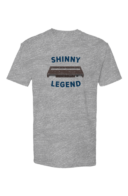 Shinny Legend Goal Breakaway Performance Tee Grey | Barn Garb Hockey Threads