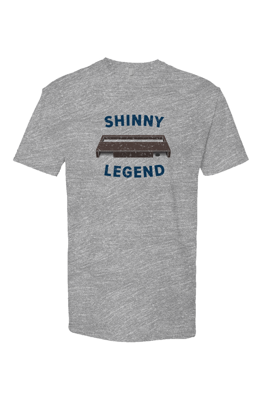 Shinny Legend Goal Breakaway Performance Tee Grey | Barn Garb Hockey Threads