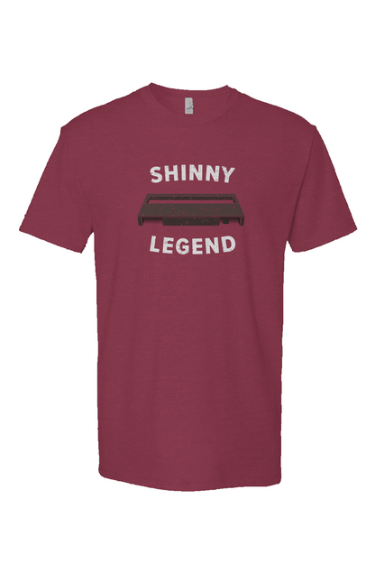 Shinny Legend Goal Breakaway Performance Tee Red Cardinal | Barn Garb Hockey Threads
