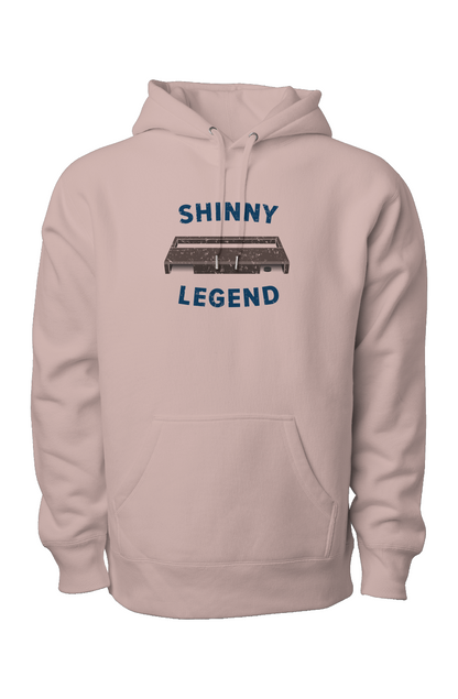 Shinny Legend Goal Heavyweight Hoodie Pink | Barn Garb Hockey Threads