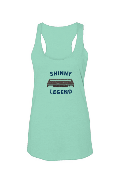 Shinny Legend Goal Racerback Barn Tank Mint | Barn Garb Hockey Threads