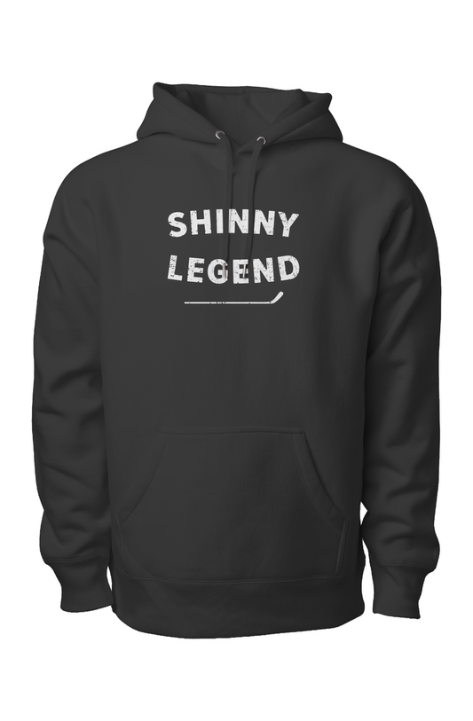 Shinny Legend Heavyweight Hoodie Black | Barn Garb Hockey Threads