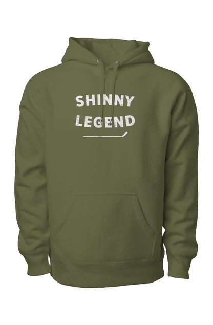 Shinny Legend Heavyweight Hoodie Military Green | Barn Garb Hockey Threads