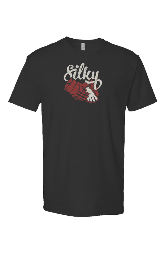 Silky Breakaway Performance Tee Black | Barn Garb Hockey Threads