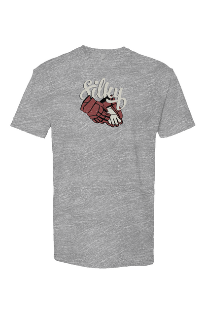 Silky Breakaway Performance Tee Grey | Barn Garb Hockey Threads