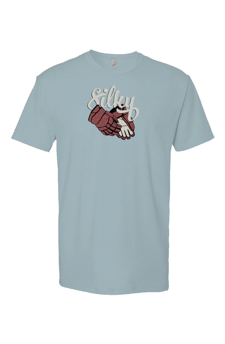 Silky Breakaway Performance Tee Ice Blue | Barn Garb Hockey Threads