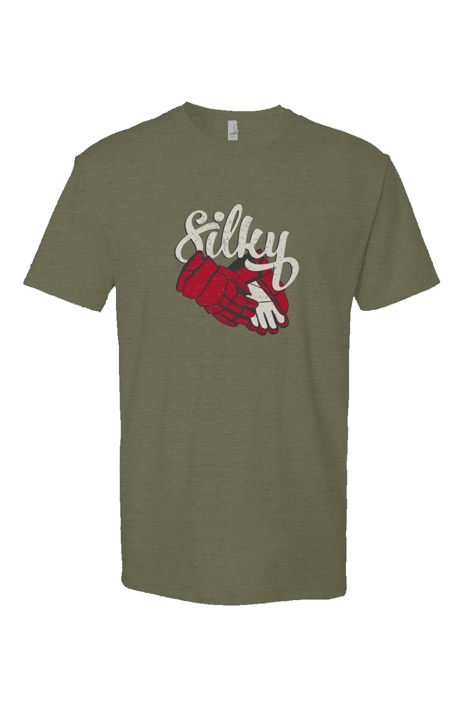 Silky Breakaway Performance Tee Military Green | Barn Garb Hockey Threads