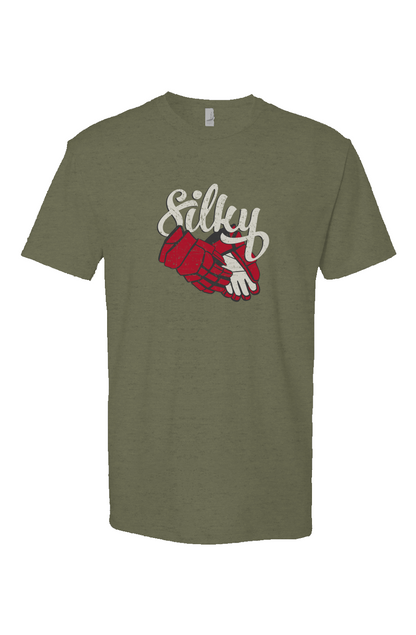 Silky Breakaway Performance Tee Military Green | Barn Garb Hockey Threads