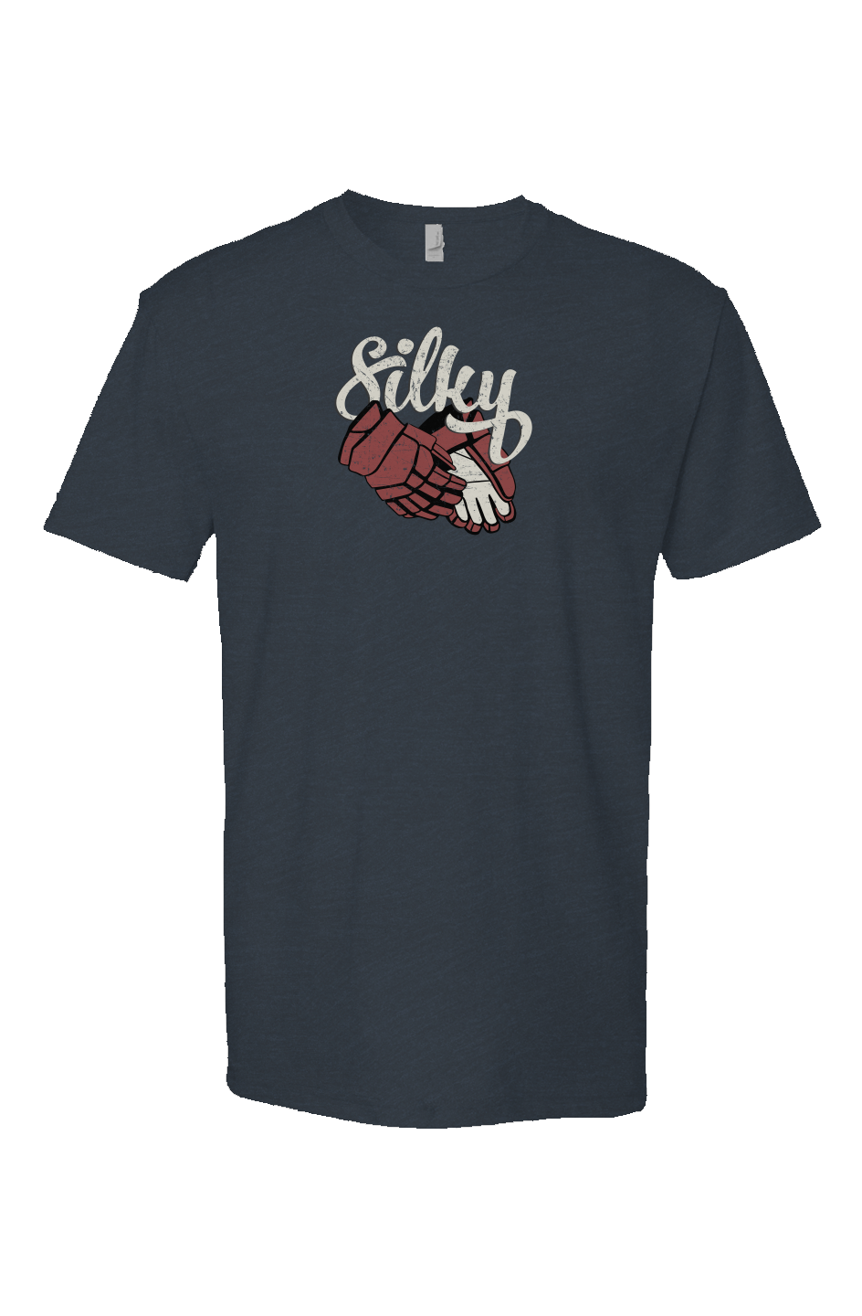 Silky Breakaway Performance Tee Navy Blue | Barn Garb Hockey Threads