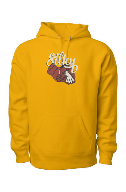 Silky Legend Heavyweight Hoodie Gold | Barn Garb Hockey Threads