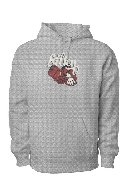 Silky Legend Heavyweight Hoodie Grey | Barn Garb Hockey Threads