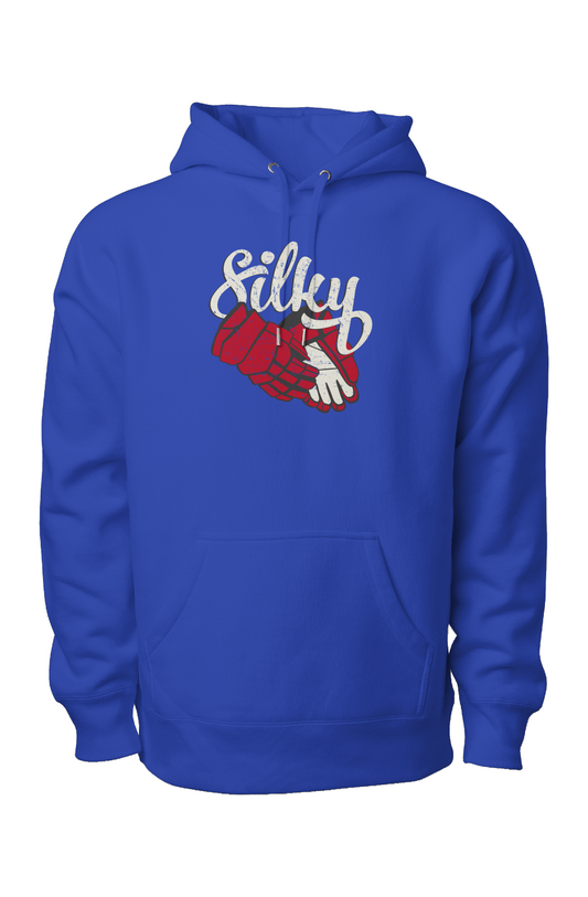 Silky Legend Heavyweight Hoodie Royal Blue | Barn Garb Hockey Threads