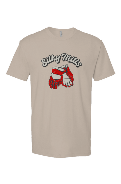 Silky Mitts Breakaway Performance Tee Sand | Barn Garb Hockey Threads