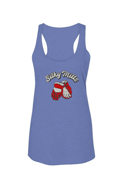 Silky Mitts Racerback Barn Tank Red | Barn Garb Hockey Threads