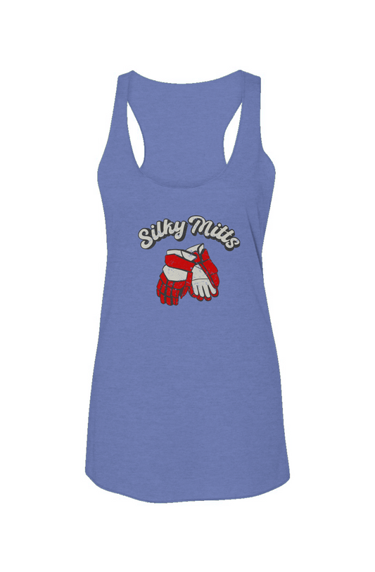 Silky Mitts Racerback Barn Tank Red | Barn Garb Hockey Threads