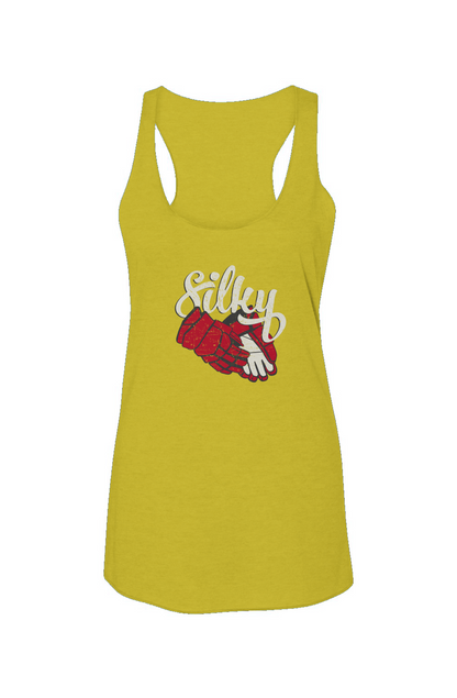 Silky Racerback Barn Tank Yellow | Barn Garb Hockey Threads