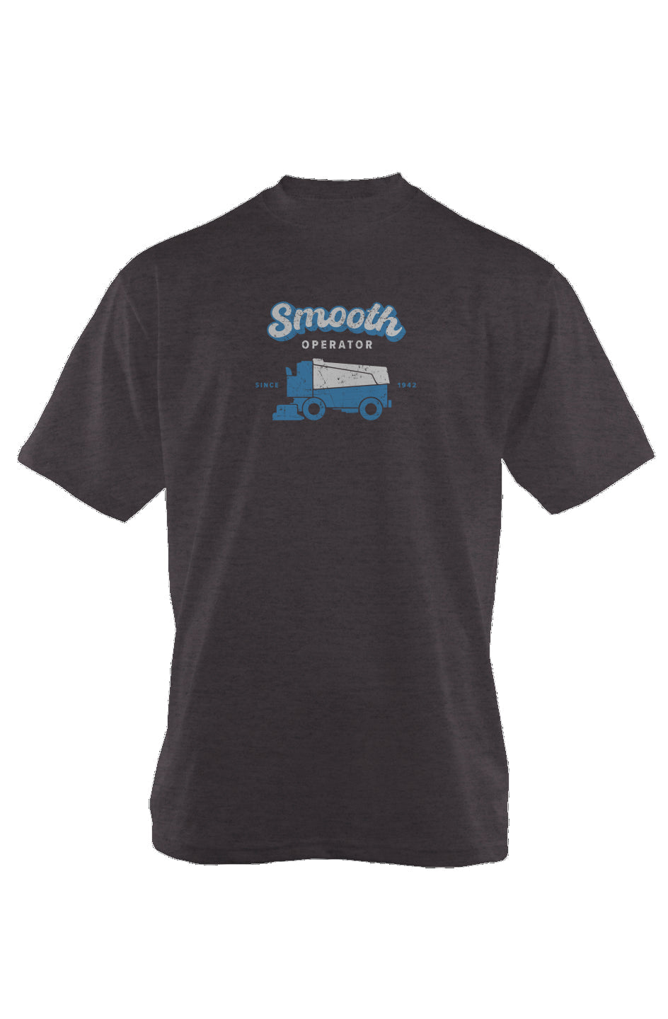 Smooth Operator 90s Throwback Tee Charcoal | Barn Garb Hockey Threads