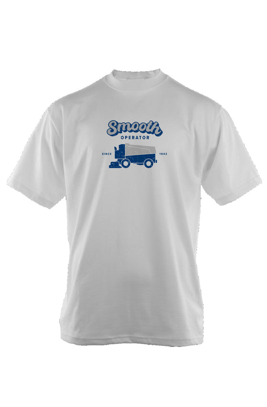 Smooth Operator 90s Throwback Tee White | Barn Garb Hockey Threads