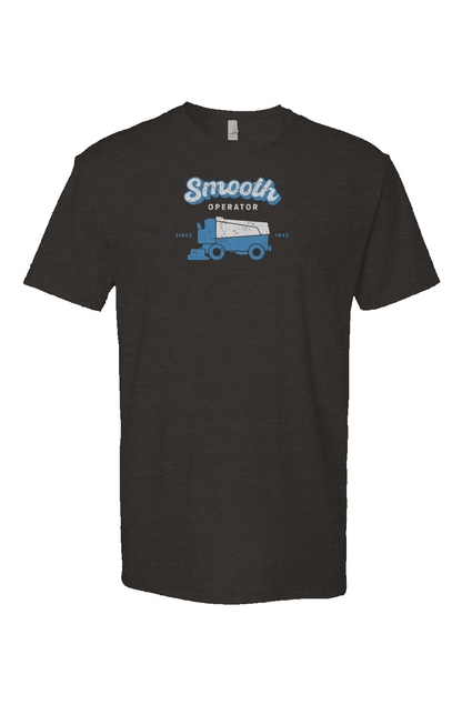 Smooth Operator Breakaway Performance Tee Charcoal | Barn Garb Hockey Threads