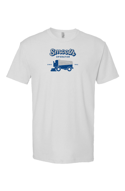Smooth Operator Breakaway Performance Tee White | Barn Garb Hockey Threads