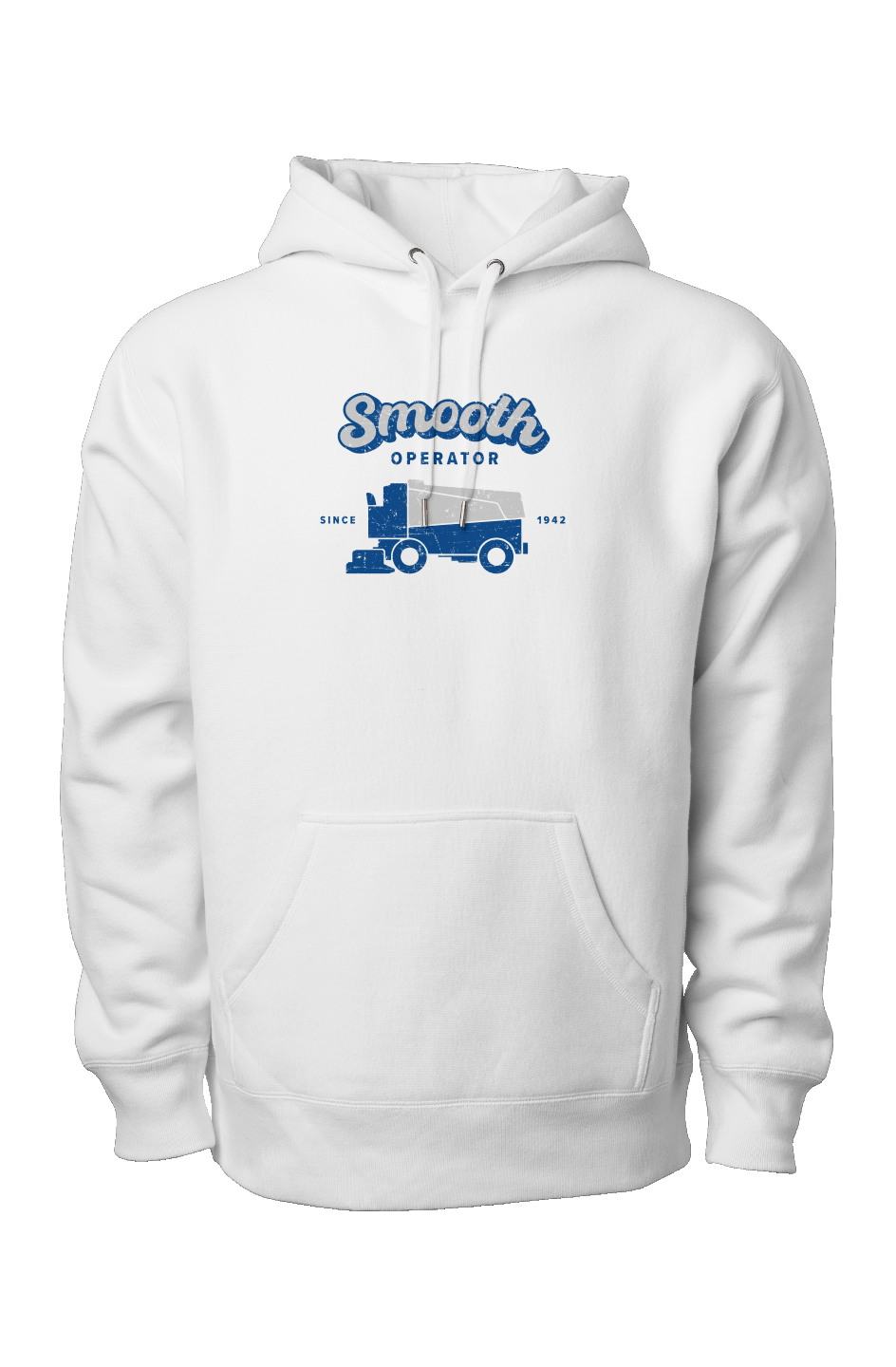 Smooth Operator Legend Heavyweight Hoodie White | Barn Garb Hockey Threads