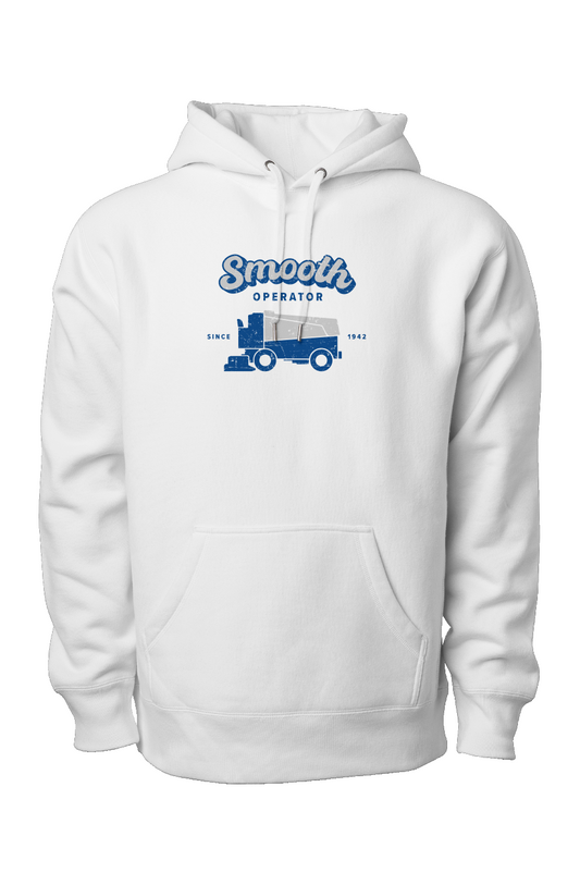 Smooth Operator Legend Heavyweight Hoodie White | Barn Garb Hockey Threads