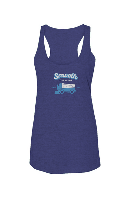 Smooth Operator Racerback Barn Tank Blue | Barn Garb Hockey Threads