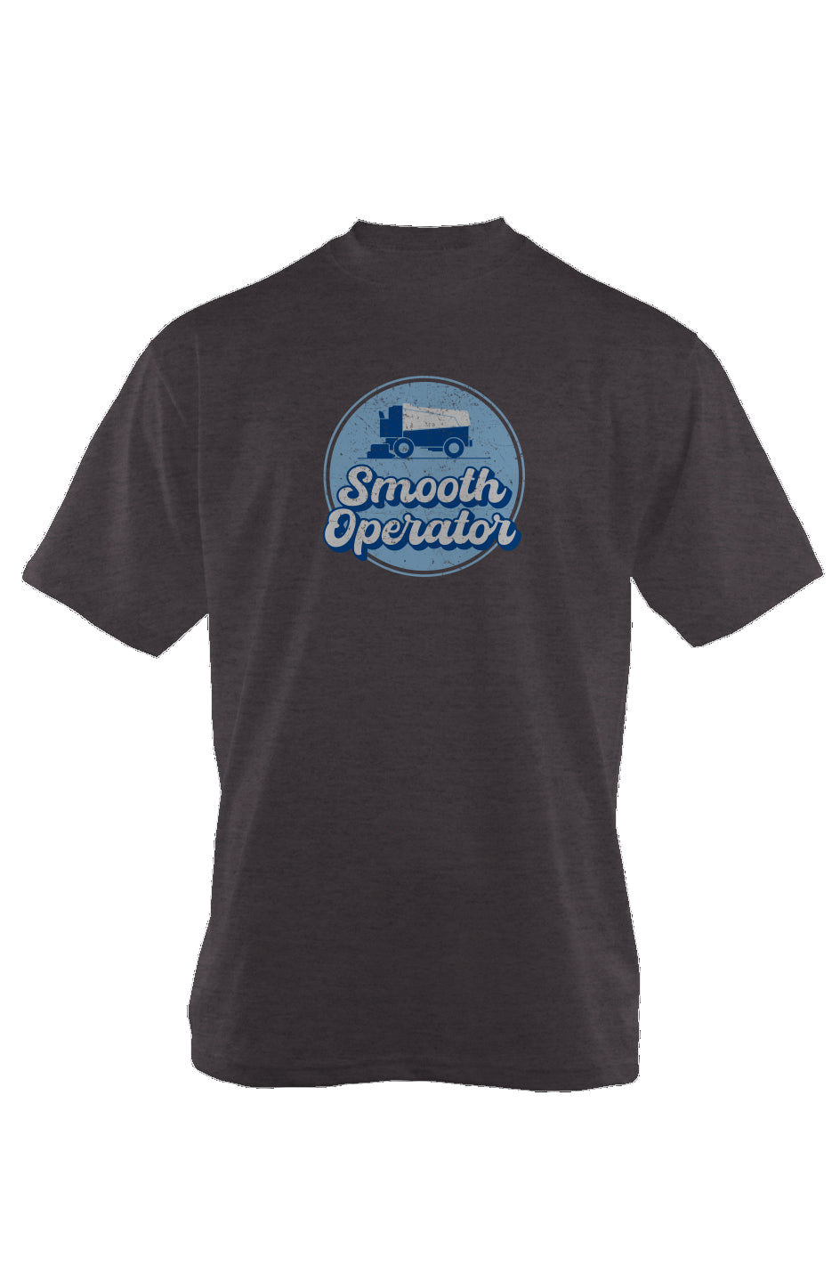 Smooth Operator Rink Badge Charcoal | Barn Garb Hockey Threads