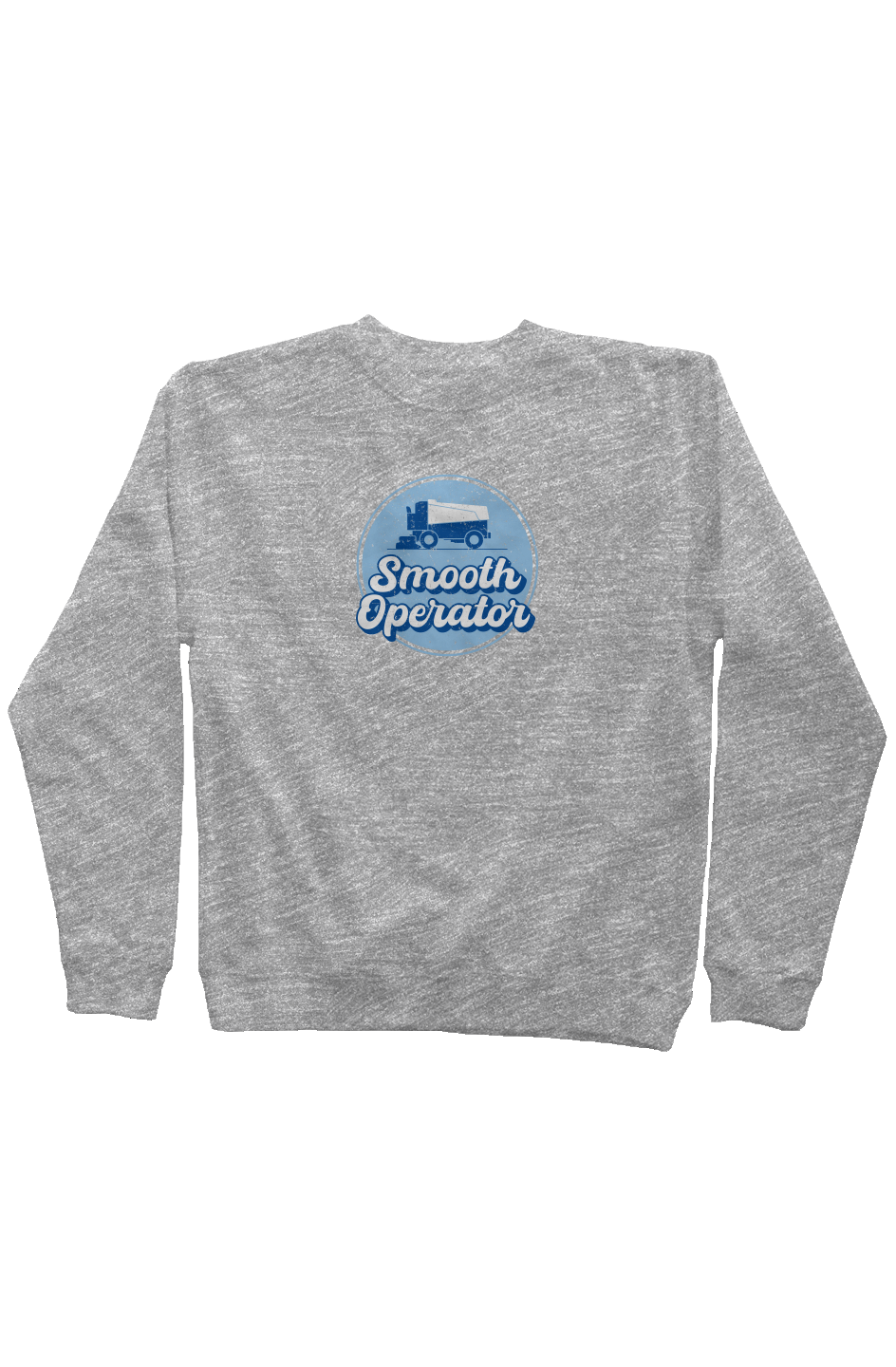 Smooth Operator Rink Badge Rinkside Crewneck Sweat Grey | Barn Garb Hockey Threads