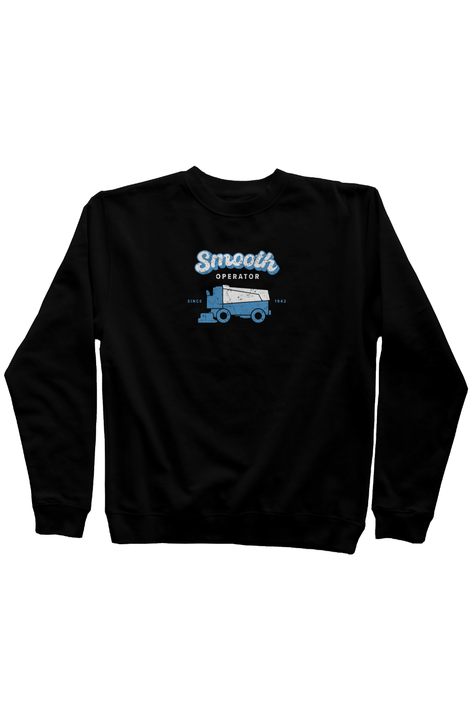 Smooth Operator Rinkside Crewneck Sweatshirt Black | Barn Garb Hockey Threads
