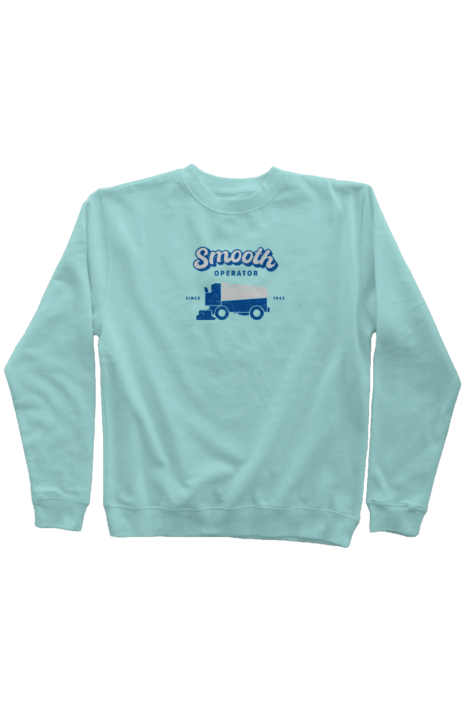 Smooth Operator Rinkside Crewneck Sweatshirt Mint | Barn Garb Hockey Threads