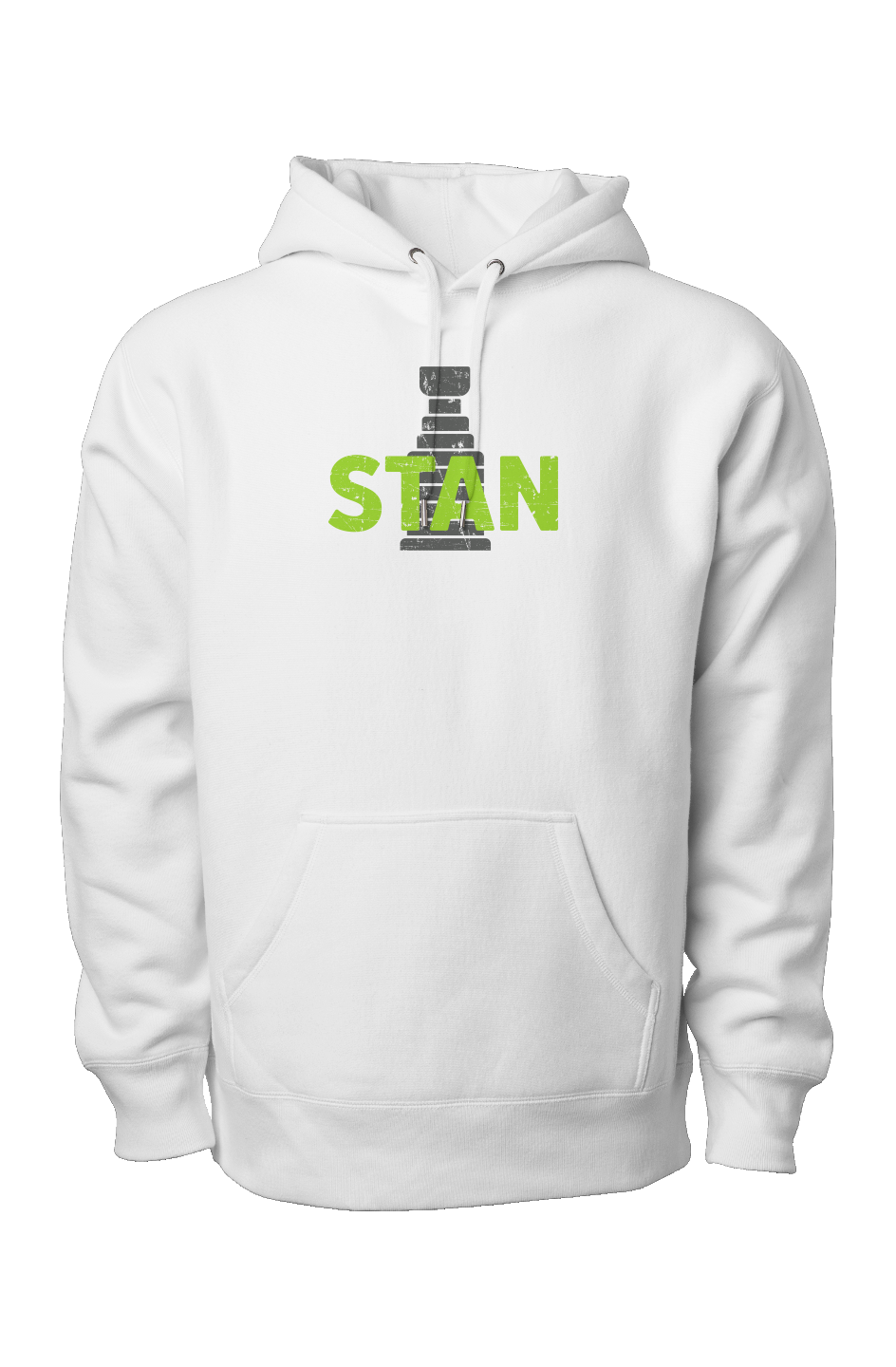 Stan Legend Heavyweight Hoodie White | Barn Garb Hockey Threads