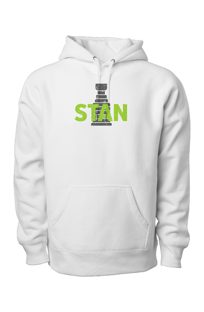 Stan Legend Heavyweight Hoodie White | Barn Garb Hockey Threads