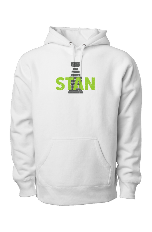 Stan Legend Heavyweight Hoodie White | Barn Garb Hockey Threads