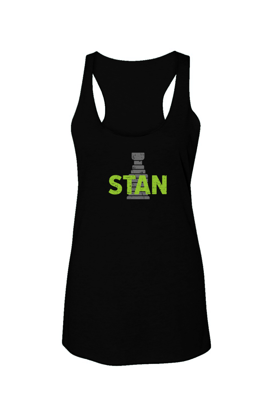 Stan Racerback Barn Tank Black | Barn Garb Hockey Threads